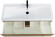 Тумба под раковину BelBagno 120 ALBANO-1200-2C-SO-RR подвесная Rovere Rustico