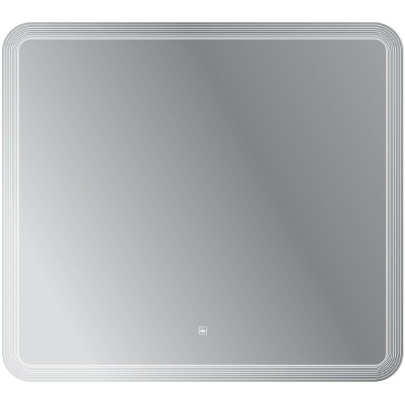 Зеркало Cezares Duet 90 CZR-SPC-DUET-900-800-LED-TCH с подсветкой с лазерной гравировкой и сенсорным выключателем