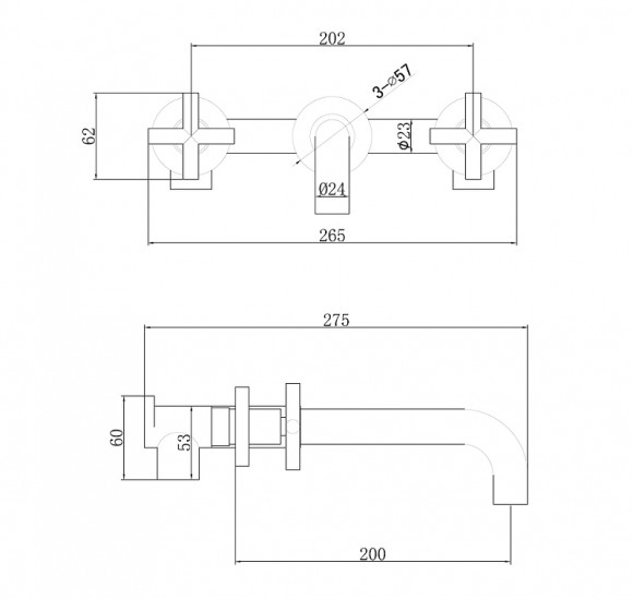 Смеситель для раковины Abber Wasser Kreis AF81121B Черный матовый Смеситель для раковины Abber Wasser Kreis AF81121B Черный матовый