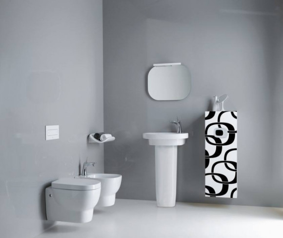 Биде Laufen Mimo 8.3055.1 подвесное без крышки