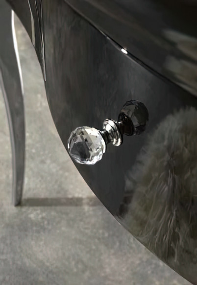 Тумба под раковину Kerasan Retro 100 7363K3 Черный глянец Тумба под раковину Kerasan Retro 100 7363K3 Черный глянец