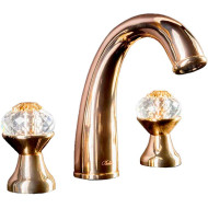 Смеситель для раковины Boheme Flora 297-FL Золото