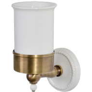 Стакан для зубных щеток Devon&Devon Dorothy DOR403BR Бронза Белый Стакан для зубных щеток Devon&Devon Dorothy DOR403BR Бронза Белый