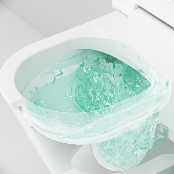 Унитаз биде AM.PM Inspire CleanCare CCC501700SC подвесной с сиденьем Микролифт Унитаз биде AM.PM Inspire CleanCare CCC501700SC подвесной с сиденьем Микролифт