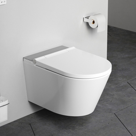 Унитаз биде AM.PM Inspire CleanCare CCC501700SC подвесной с сиденьем Микролифт Унитаз биде AM.PM Inspire CleanCare CCC501700SC подвесной с сиденьем Микролифт