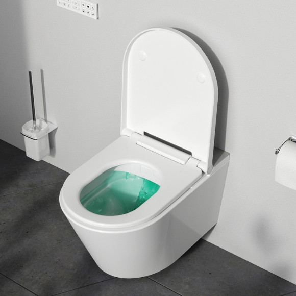 Унитаз биде AM.PM Inspire CleanCare CCC501700SC подвесной с сиденьем Микролифт Унитаз биде AM.PM Inspire CleanCare CCC501700SC подвесной с сиденьем Микролифт