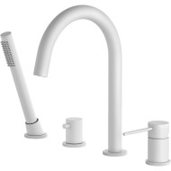 Смеситель на борт ванны Timo Saona 2320/16Y Белый матовый