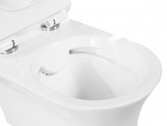 Унитаз BelBagno Ancona BB1224CHR-SM подвесной без сиденья