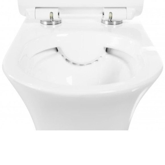 Унитаз BelBagno Ancona BB1224CHR-SM подвесной без сиденья