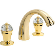 Смеситель для раковины Migliore Prestige Crystal 30860 Золото Смеситель для раковины Migliore Prestige Crystal 30860 Золото