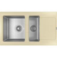 Кухонная мойка Florentina Комби-860К 21.410.D0860.202 Шампань