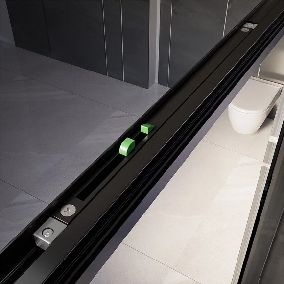 Душевая дверь Veconi Premium Trento PTD-30B 150 PTD30-B-150-01-C4 профиль Черный матовый стекло прозрачное Душевая дверь Veconi Premium Trento PTD-30B 150 PTD30-B-150-01-C4 профиль Черный матовый стекло прозрачное