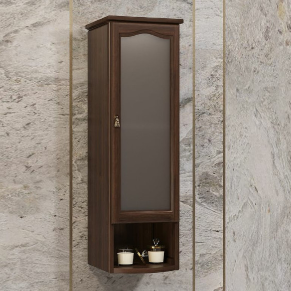 Подвесной шкаф Opadiris Риспекто 30 R 00-00006083 Орех антикварный Подвесной шкаф Opadiris Риспекто 30 R 00-00006083 Орех антикварный