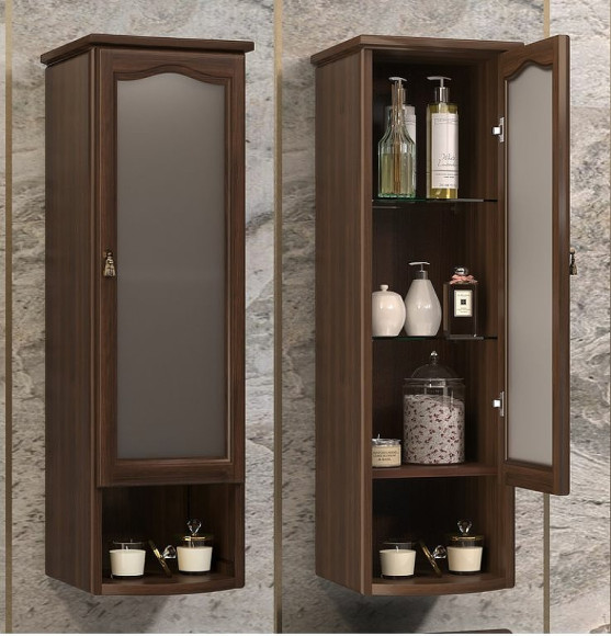 Подвесной шкаф Opadiris Риспекто 30 R 00-00006083 Орех антикварный Подвесной шкаф Opadiris Риспекто 30 R 00-00006083 Орех антикварный