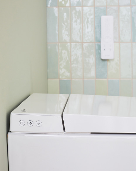 Комплект унитаза биде с инсталляцией Jacob Delafon Seine E34360-00 с сиденьем Микролифт и Белой глянцевой клавишей смыва