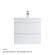 Тумба под раковину AM.PM Like 65 M80FHX0652WG подвесная Белая