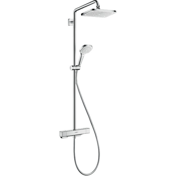 Душевая система Hansgrohe Croma E Showerpipe 27630000 с термостатом Хром