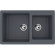 Кухонная мойка Ulgran Classic U-505-343 Антрацит