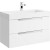Тумба под раковину Aqwella Cube 90 CUB0109W подвесная Белая матовая