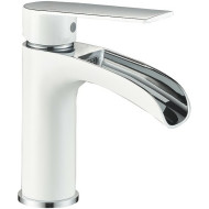 Смеситель для раковины Haiba HB13505-8 Белый Хром