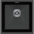 Кухонная мойка Paulmark Lumi 45 UNI LU45-BL Черная