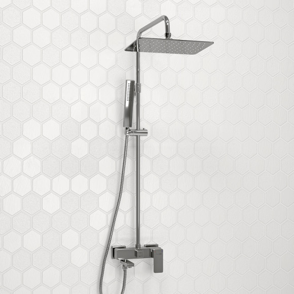 Душевая система WasserKRAFT A177.069.103.010.CH Хром Душевая система WasserKRAFT A177.069.103.010.CH Хром