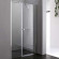 Душевая дверь в нишу Cezares ELENA-W-B-11-30+90-P-Cr-R профиль Хром стекло рифленое Душевая дверь в нишу Cezares ELENA-W-B-11-30+90-P-Cr-R профиль Хром стекло рифленое