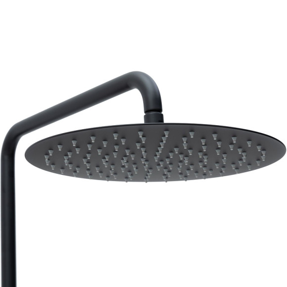 Душевая система Allen Brau Priority 5.31A10-31 Черная матовая Душевая система Allen Brau Priority 5.31A10-31 Черная матовая