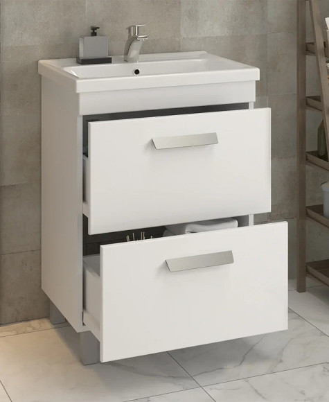 Тумба под раковину Vigo Nova 70 tn.NOV.MIR.70.2Y Белая Тумба под раковину Vigo Nova 70 tn.NOV.MIR.70.2Y Белая