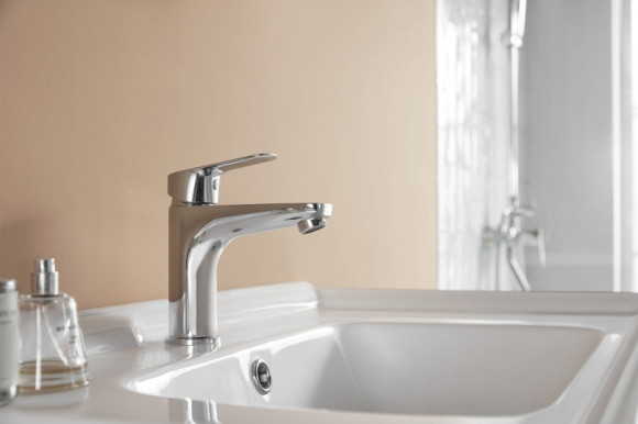 Смеситель для раковины Bravat Rhein F1429564CP-9-ENG Хром