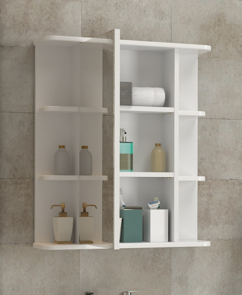 Зеркальный шкаф Vigo Nova 60 zsh.NOV.60 Белый Зеркальный шкаф Vigo Nova 60 zsh.NOV.60 Белый