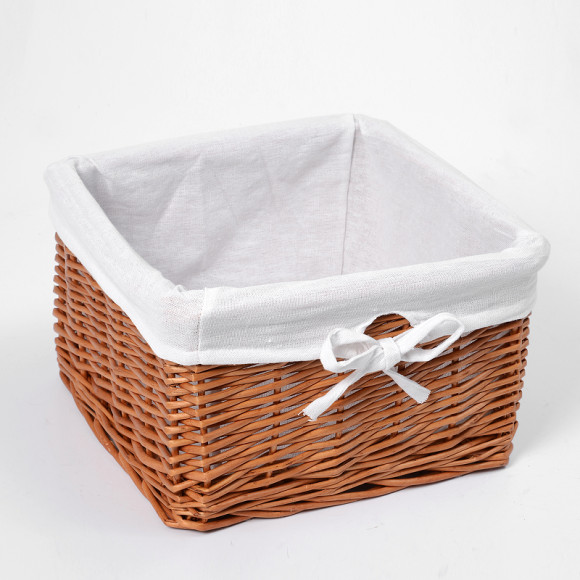 Корзина для аксессуаров WasserKRAFT Dinkel WB-580-L Светло-коричневая Корзина для аксессуаров WasserKRAFT Dinkel WB-580-L Светло-коричневая