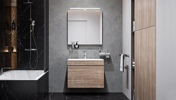 Тумба под раковину Velvex Pulsus 70 tp.PUL.PUL.70.1Y подвесная Дуб сонома Тумба под раковину Velvex Pulsus 70 tp.PUL.PUL.70.1Y подвесная Дуб сонома