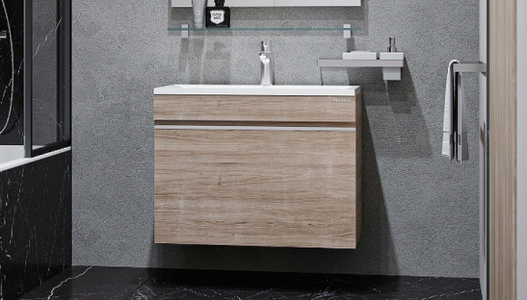 Тумба под раковину Velvex Pulsus 70 tp.PUL.PUL.70.1Y подвесная Дуб сонома Тумба под раковину Velvex Pulsus 70 tp.PUL.PUL.70.1Y подвесная Дуб сонома