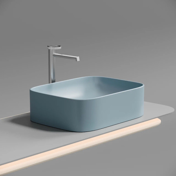 Раковина-чаша Ceramicanova Element 51 CN6052ML Голубая матовая Раковина-чаша Ceramicanova Element 51 CN6052ML Голубая матовая