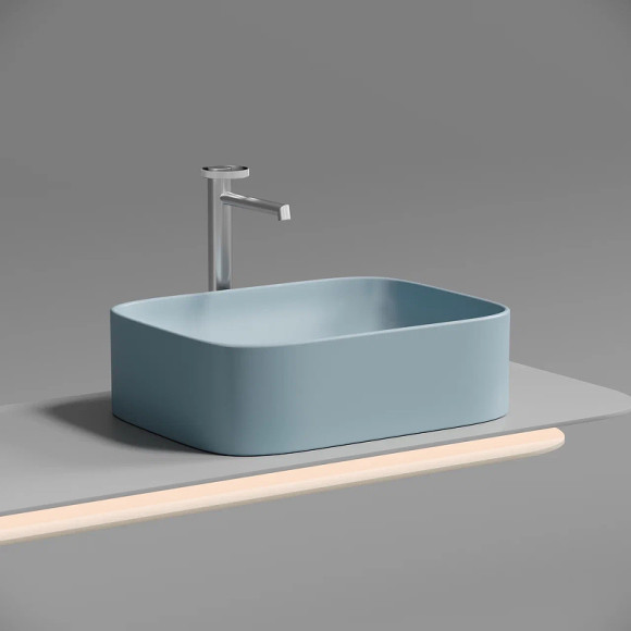 Раковина-чаша Ceramicanova Element 51 CN6052ML Голубая матовая Раковина-чаша Ceramicanova Element 51 CN6052ML Голубая матовая