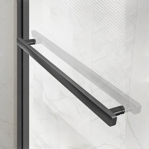 Душевая дверь Vincea Slim Soft 130 VDS-1SS130CLGM профиль Вороненая сталь стекло прозрачное Душевая дверь Vincea Slim Soft 130 VDS-1SS130CLGM профиль Вороненая сталь стекло прозрачное