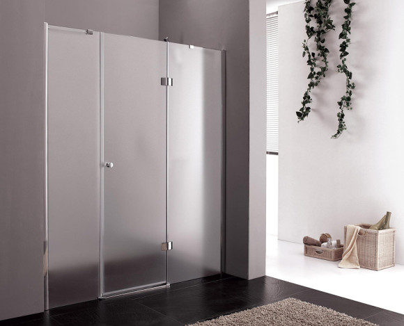 Душевая дверь Cezares Verona 130 R VERONA-W-B-13-30+60/40-P-Cr-R профиль Хром стекло рифленое