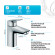 Смеситель для раковины Hansgrohe Logis 71101000 Хром