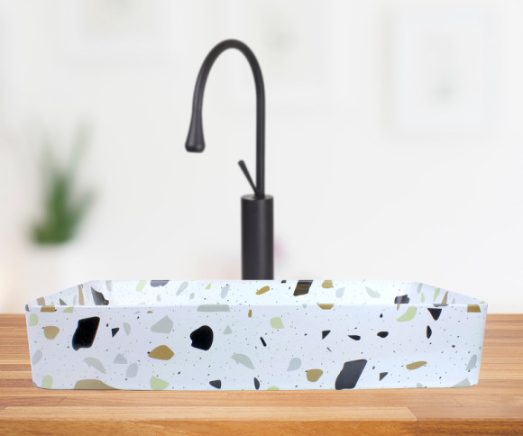 Раковина-чаша Bronze de Luxe 60 1061TR Терраццо Раковина-чаша Bronze de Luxe 60 1061TR Терраццо