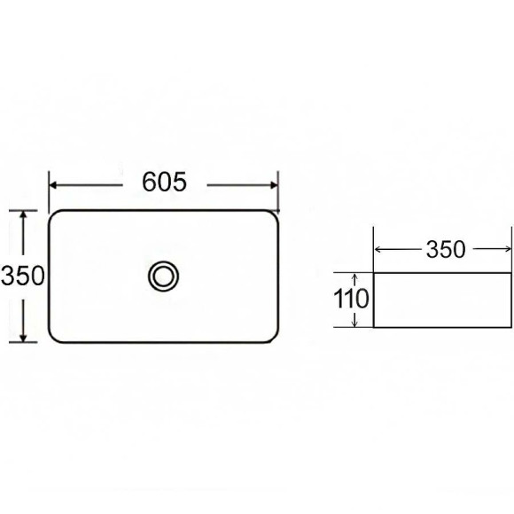 Раковина-чаша Bronze de Luxe 60 1061TR Терраццо Раковина-чаша Bronze de Luxe 60 1061TR Терраццо