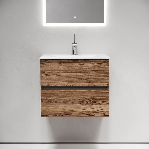 Тумба под раковину Sancos Urban 60 UR60ECH подвесная Дуб чарльстон