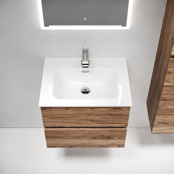 Тумба под раковину Sancos Urban 60 UR60ECH подвесная Дуб чарльстон