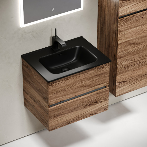 Тумба под раковину Sancos Urban 60 UR60ECH подвесная Дуб чарльстон