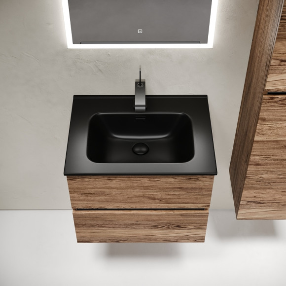 Тумба под раковину Sancos Urban 60 UR60ECH подвесная Дуб чарльстон