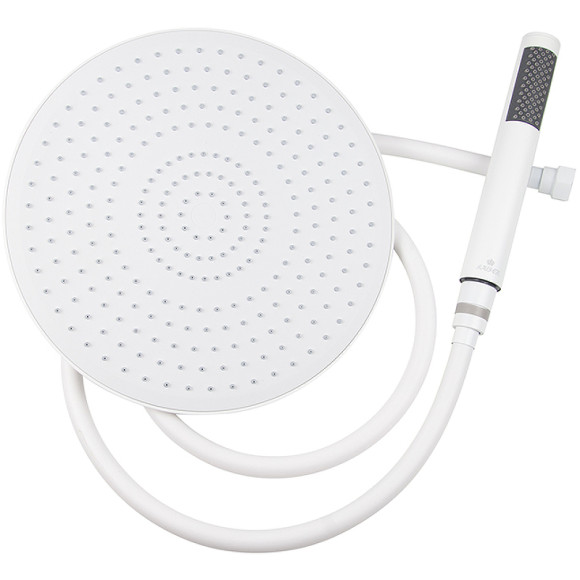 Душевая система Kaiser Serio 05382-4 с термостатом Белая матовая Душевая система Kaiser Serio 05382-4 с термостатом Белая матовая