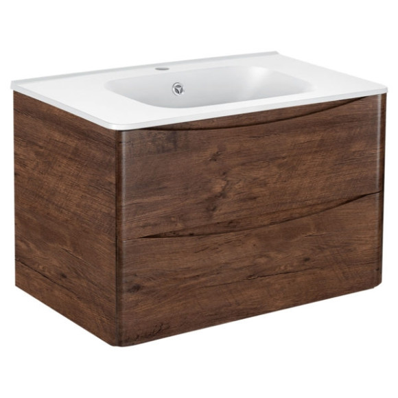 Тумба под раковину Vincea Paola VMC-2P800RW подвесная R.Wood Тумба под раковину Vincea Paola VMC-2P800RW подвесная R.Wood