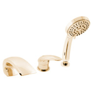 Смеситель на борт ванны Rav Slezak Dunaj D472.5YZ Золото