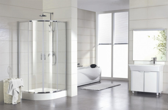 Душевой уголок Bravat Drop 100x100 BS100.1200A профиль Хром стекло прозрачное Душевой уголок Bravat Drop 100x100 BS100.1200A профиль Хром стекло прозрачное