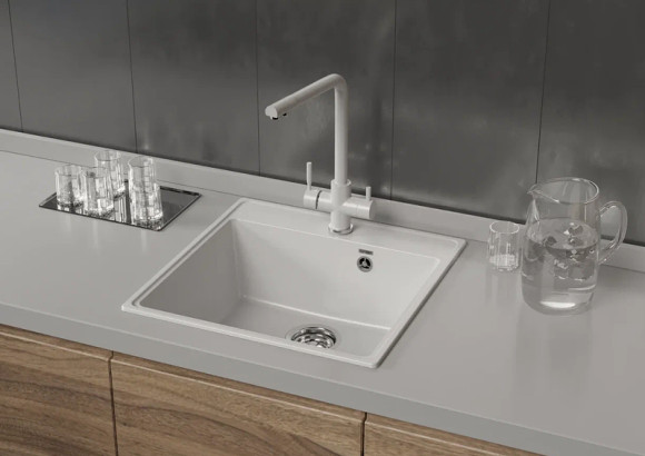 Смеситель для кухни Ulgran Quartz UQ-016-07 Уголь Смеситель для кухни Ulgran Quartz UQ-016-07 Уголь